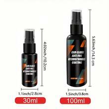 Universal Glass Anti-Rain For Cars Water Repellent Fortify Hydrophobic Coating Car Windshield Rearview Mirror Glass Enhanced Visibility Spray Rainproof Agent For Car Care Protective Coating,Car Accessories - Capacity - View 2