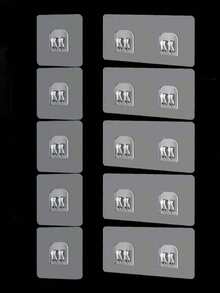 5 piezas Ganchos adhesivos de alta resistencia, organizadores de colgadores pegajosos y extraíbles sin necesidad de taladrar, para baño, fregadero de cocina, pared