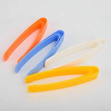 4pcs Set Plastic Tweezers Colors, Outdoor Exploration Tool, Insect And Bead Clip, Anti-Static, Convenient, Fine Tip, For Children Aged 3-12,Play Dough Cutters,Kid Scissors,Coloured Lolly Sticks,Sensory Bin,Tweezers,Playdoh - Multicolor - View 6