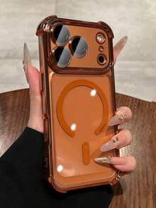 奢华防震磁吸无线充电手机壳，兼容 17 Pro Max、17 Pro、17、16、15、14、13 Pro Max，提供全方位保护