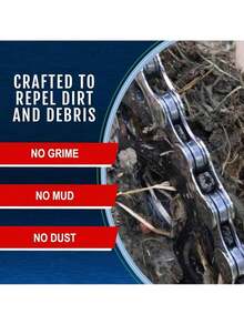 Lubricante de cadena Squirt para bicicletas de 120 ml, lubricante de larga duración para todas las cadenas de bicicletas, lubricante de cadena seca para todo tipo de clima, lubricante de cadena de - 1 paquete, 120 ml - Ver 12