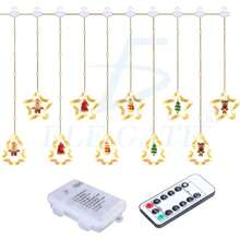 Serie de Luces LED USB Trasparentes con Motivos Navideños para Exteriores e Interiores - Multicolor - Ver 5