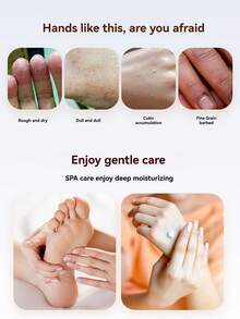 1 Pair Gel Hand Mask Gloves, Foot Mask Leg Warmers, Moisturizing Gel Hand & Foot Care Leg Warmers, Silicone Moisturizing Hand Gloves, Moisturizing Foot Leg Warmers, Gel Leg Warmers, SPA Hand Mask Gloves, Skin Care Gloves, Silicone Foot Gloves, Hand And Foot Care Tools - Multicolor - View 9