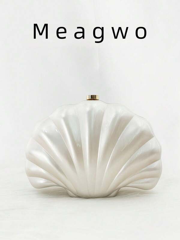 Fashionable Minimalist Marble Pattern Acrylic Handbag, Elegant Personalized Unique Clutch Crossbody Chain Shoulder Bag