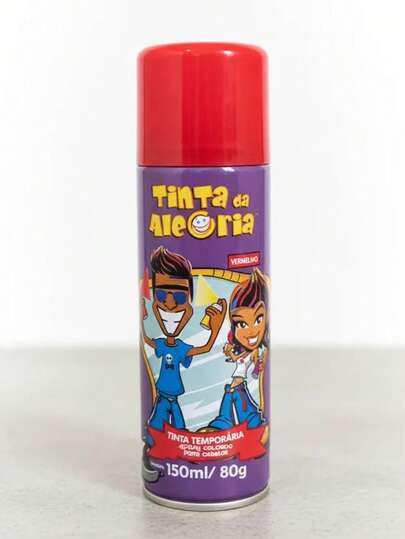 Tinta  da Alegria Spray Colorido Para Cabelo -150ml