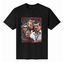 Men's Classic Graphic T-Shirt, Vintage Style Printed Tee With Guenther Steiner Collage Art,  Soft Cotton Casual Shirt For Men, All-Day Comfort For Work Or Weekend Hangout, Perfect Gift For Racing Fans - Black - View 6