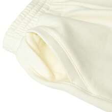 New Balance Women's Thermal Lined Warm Casual Loose Fit Sweatpants - Off White - View 5