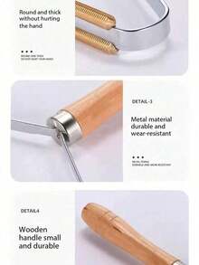 1pc Gentle Pet Hair Remover Brush Cats And Dogs, Effective Fur Scraper With Metal Blades Sofa, Carpet, Car Bedding| Manual Deshedding Furniture & Clothes,Cleaning Tools - 彩色 - 查看 6