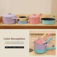 Pink Kitchen Toy Set With Pots, Pans, Utensils, Kitchen Accessories, Christmas Gift, Birthday Gift, Pretend Play Toy