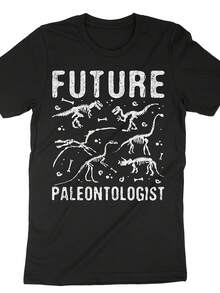 Future Paleontologist, Paleontologist Shirt, Paleontologist Gift, Dinosaur Shirt, Dinosaur Skeleton Tee, Paleontology Gift, Scientist Gift - Style21 - 查看 1