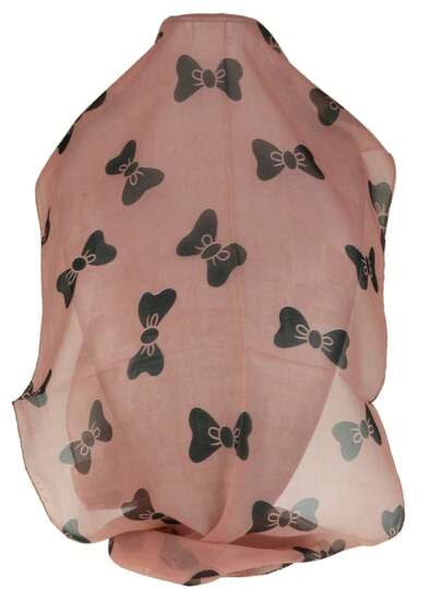 Girly Handbags Casual Bow Chiffon Scarf Fall Spring