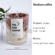 1pc New Jelly Candle, Scented Candle (Flavor: Matcha/Iced Coffee Candle), Room Decor, Suitable For Wedding Decoration, Christmas Gift, Candle, Back To School Dorm Decor, Valentine's Day Gift, Birthday Gift, Gift For Family, Friends, Women, New Year Gift, Living Room Decor, Easter, Carnival, Party, Fun Gift For Boyfriend And Ladies, Candle Gift Set, 1/2pc. - Multicolor - View 12