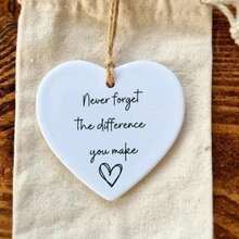 1pc Acrylic Pendant Decorations Thank You Gift, Never Forget The Difference You Have Made, Midwife Gift, Friend Gift, Scene Decoration, Room Decoration, Home Decoration, Window Decoration Pendant, Holiday Party Decoration Car Pendant,Home Decor ,Room Decor,Wall Decor Gifts Birthday Graduation - 彩色 - 查看 2