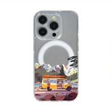 Compatible con phone 16 Pro, 15/14 Plus, 13/12/11 Pro. Nueva funda magnética transparente de acrílico con diseño clásico y resistente. Funda de alta calidad para hombres y mujeres. - Colores mixtos 1 - Ver 2