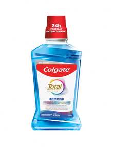 Enjuague Bucal Antibacteriano de Menta 500 ml para Adultos - Total Clean - Multicolor - Ver 1