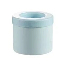 Molde de silicona para cubitos de hielo, cubo de hielo redondo, refrigerador casero de verano,áquina de hielo congelada, molde creativo para cubitos de hielo, herramientas de bar - 1 pieza gris - Ver 10