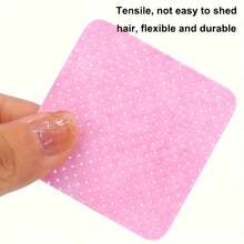 200pcs Lint-Free Nail Wipes - Professional Nail Polish Remover Pads, Unscented, UV Gel Cleansing Tissues For Manicure Prep And Finish - 藍色 - 查看 8