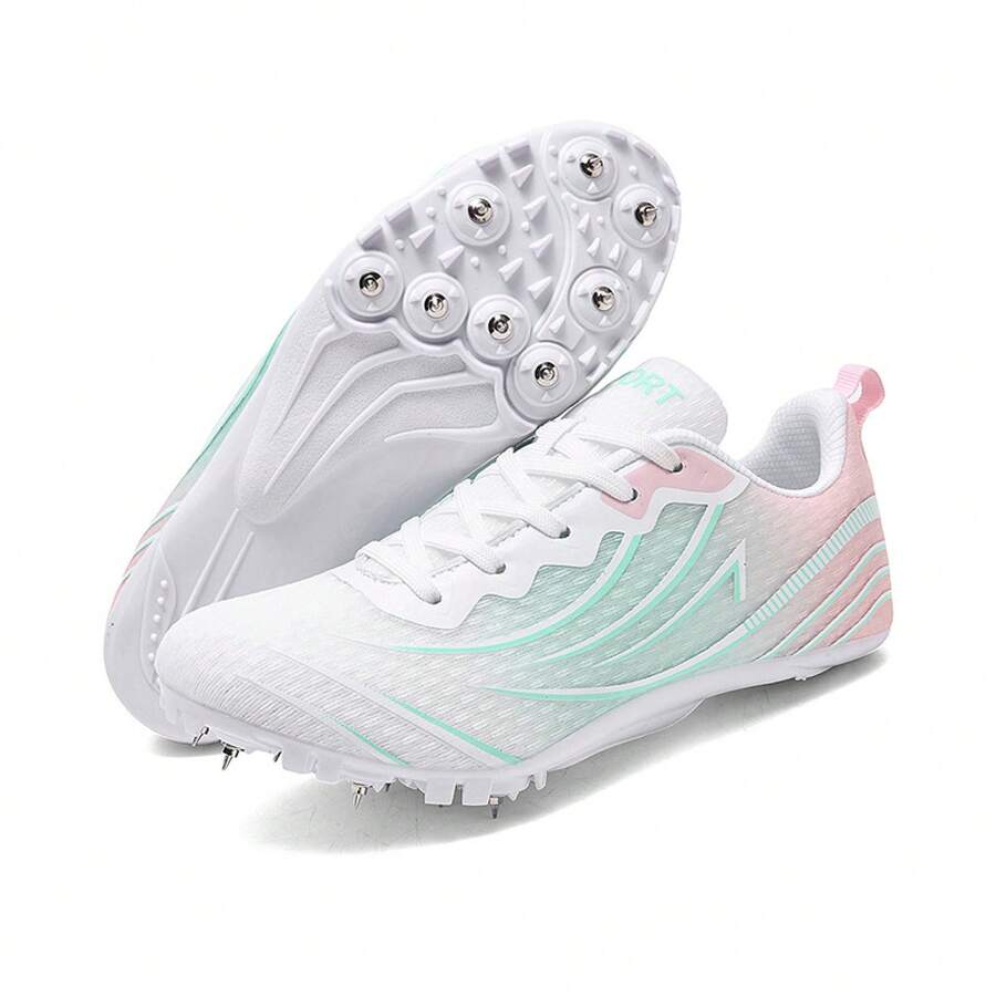 Men's Shoes Running Shoes Versatile Sports Soft Sole Shoes Durable Wrinkle-Resistant - T5288白粉 - 查看 1