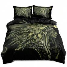 Conjunto de capa de edredom de microfibra com tema de renascimento artístico, 2/3 peças, impresso em 3D, com estampa dourada, para decoração de colecionadores e exposições temáticas (tamanho 135x200, apenas 1 fronha)