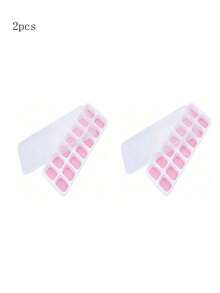 1/2/4pcs Ice Cube Tray: Multifunctional Kitchen Tool, Suitable For Freezing Cocktails, Whiskey Etc. - Stackable, With Removable Lid - 14-grid Ice Mold - View 29