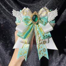 1 trâm cài nơ trang trí dễ thương, cánh thiên thần thủ công DIY, gậy cổ vũ thần tượng Otaku, phụ kiện trang phục cosplay, trang trí túi Lolita - Nhiều màu - Xem 4