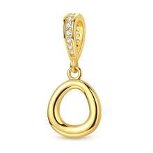 1 件金色字母珠 26 个字母字符金色字母吊坠饰物适合手链项链珠子用于 DIY 珠宝制作原创设计精美珠宝礼物适合女性女孩生日、周年纪念或个性化名字珠宝 - 金色 - 查看 22