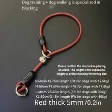 Durable Dog P Chain With Metal Ring And Soft Padded Handle - Suitable For Large, Medium And Small Dogs Anti-Pull Training Collar - Sturdy & Comfortable, Ideal For Walking And Training, Dog Collar