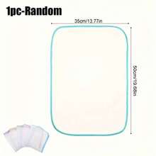 Pano de Passar a Ferro Protetor - Almofada de Isolamento de Malha de Alta Temperatura e Pressão, Proteção de Roupas, Pano de Proteção para Cuidados com Roupas de Segurança, Design de Rede de Ventilação Pode Evitar Marcas de Queimadura, Sem Necessidade de Eletricidade, Muito Adequado para Uso Doméstico, Solução de Passar a Ferro em Casa | Tratamento de Roupas de Segurança | Estrutura de Malha, Malha de Costura, Acessórios Domésticos (Cor Aleatória)