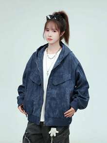 Men Hoodies - Blue - View 2