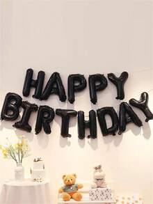 Baner urodzinowy z zawieszkami, zestaw banerów urodzinowych - girlanda z filcowych kulek - girlanda urodzinowa, tęczowe dekoracje urodzinowe, tabliczka "Wszystkiego najlepszego" jako dekoracja urodzinowa, dekoracja na imprezę, rekwizyt do zdjęć, 1 (urodziny) + 28 (piłki pomponowe)