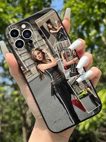 1 szt. Spersonalizowane zdjęcie pełne pokrycie + 3 osobiste zdjęcia włożone Dopamina Spersonalizowane w pełni silikonowe etui ochronne na telefon odporne na zarysowania i wstrząsy, kompatybilne z 13/11/17/16/14/15/15pro/15 Plus/15 Promax/7plus/8plus/X/Xs Max/Xr/11pro/12pro/13pro/14pro/12mini/13mini/11promax/12promax/13promax/14promax/14plus/17pro/17Air/6/6s Plus/7/8/16Pro/16plus/16promax/SE2/17promax i kompatybilne z Samsung Galaxy/A54/A1