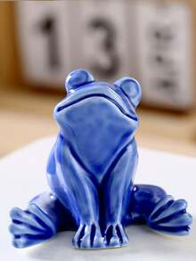 Frog Toilet Bolt Cover, Ceramic Toilet Bolt Cover, Cute Frog Shaped Toilet Bolt Cover, Easy To Install Bathroom Accessories, Cute Animal Design, Durable And Rust-Resistant 3D Plastic, Push To Install Is Fun
