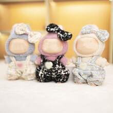 Doll Clothes For Lafufu Clothes Doll 17cm Workwear Series Costume & Skirt Set, Only Contains Detachable Clothing, Suitable For 1st & 2nd Generation Doll Costumes, Sitting Party Skirt (Suspender Accessories Only) - Multicolor - View 12