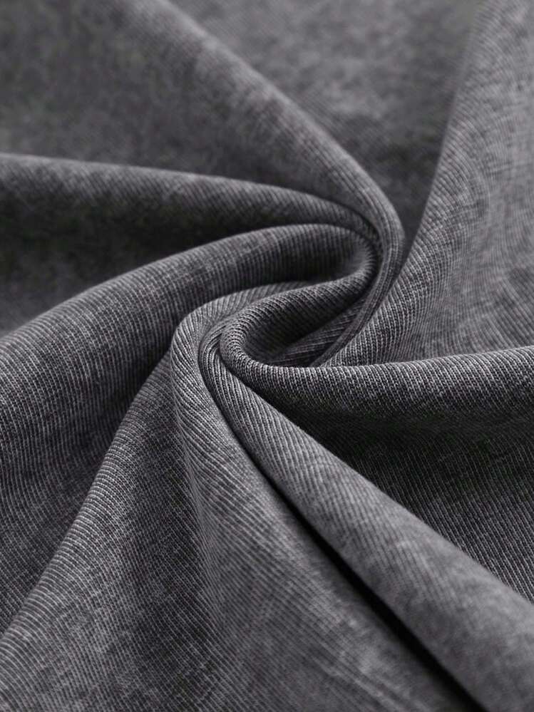 Anboa 4-Pack Men's Vintage Washed Oversized T-Shirts, Heavyweight Cotton Casual Tee Set - Màu beXámXanh láĐen Màu mơ xám xanh lá cây đen - Xem 3