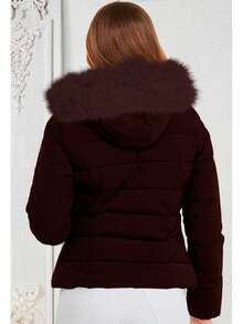 Women Winter Coats - Vino - 查看 3