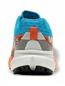 Giày chạy bộ địa hình Merrell Agility Peak 5 dành cho nam, thể thao, đi bộ đường dài, ngoài trời, thoải mái, bền, thoáng khí, Tahoe/Cloud J067755 - Xanh lam/Cam - Xem 3