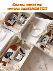 Customized Personalized Wine Bottle Stickers, Birthday Wine Labels, Retro Birthday Stickers, Birthday Gifts, Birthday Gifts For Her, Birthday Labels - Multicolor - View 10