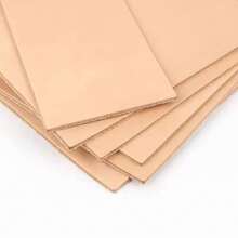 Capa superior rígida de 3mm de espesor, cuero de vaca hecho a mano, artículos de cuero, aljaba, tallado, mesa moldeadora, cojín, tanque vegetal YMB8 - 10x20cm - Ver 4