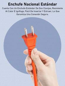 EXTENSION 3 ENCHUFE 3M/5M/7M/15M DE USO RUDO PARA EXTERIOR HOGAR - 5M - Ver 8
