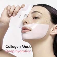 EELHOE 12pcs Hydrating Sheet Mask, Portable For Travel - Ideal Gift For Christmas NValentines Day, Mother'S Day, Birthdays, 4pcs Per Type ( Collagen Essence, Astaxanthin, Bio-Collagen Moisturizing Mask) - 彩色 - 查看 9