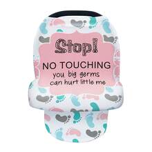 Autositzüberzüge für Babys, Autositzüberdachung, Stillschal für Mütter, Mehrzweck-Überdachung für Babytragetasche/Kinderwagen/Einkaufswagen, Babyparty-Geschenke für Jungen und Mädchen