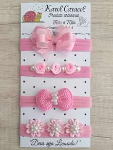 Promotion Hair Accessory Kit For Baby Girls Charming Colors - Isabel Rosa - View 3