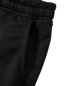 بنطلون رياضي كاجوال مخطط للرجال، خريف