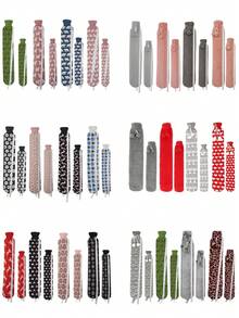 [Double-Sided, Long-Lasting Insulation] 1-Piece INS-Style Plush Hot Water Bottle, Instantly Warms! Scandinavian Minimalist Design, Detachable Belly, Hand, And Foot Warmers, Snuggle Into It And Fall Asleep In Seconds! Double-Sided Design (Glossy/Suede) Soars Your Sense Of Well-Being, And This Winter's Must-Have! (Watch The Video For Instructions) - Multicolor - View 9