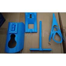 [Regalo perfecto para las vacaciones: Herramienta para calcetines] Herramienta para calcetines de plástico azul de fácil agarre con base de soporte para personas mayores, embarazadas y discapacitadas - Regalo perfecto para Acción de Gracias y Navidad