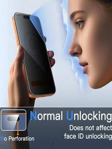 4-In-1 Tempered Glass Privacy Screen Protector (2 Pcs) + Lens Protector (2 Pcs), Anti-Spy, Compatible With IPhone 13/14/15/16/17 Plus Pro Max & 17 Air 16e Series – A Fashionable Phone Accessory With Upgraded Protection. The Perfect Holiday Gift, Screen Privacy, Modern Accessory, Stylish Protector, High-Quality Film, Smooth Surface, Privacy Filter, Gift Buyer, And Tech Enthusiast. - Black - View 8