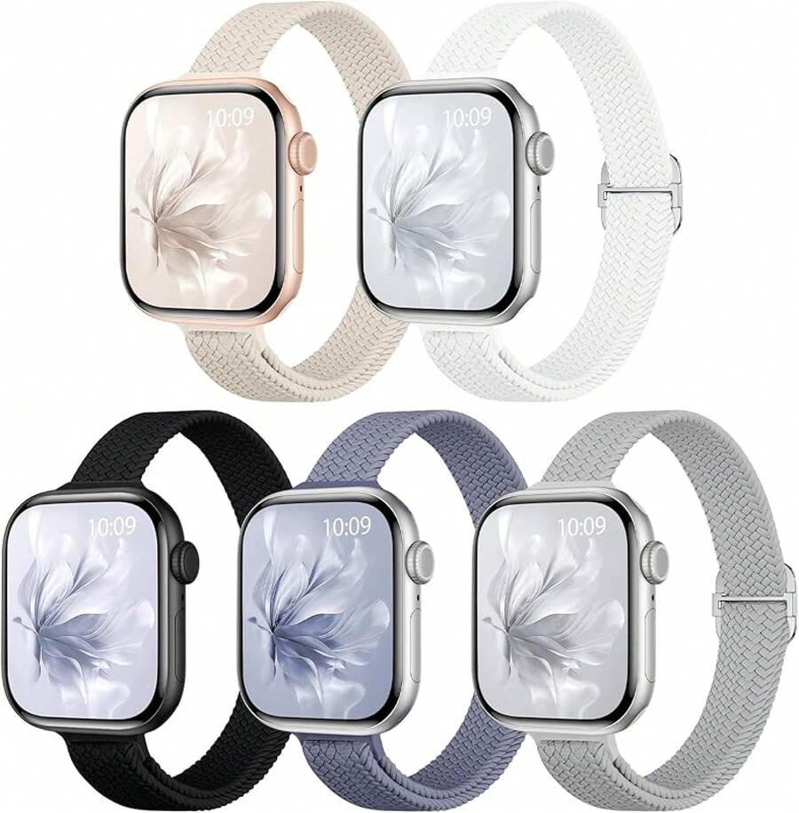Smart Watch Strap - Black/Starlight/BlueGrey/StoneGrey/White - View 1