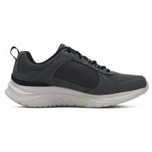 Skechers 男式跑步鞋 FLECTION 3.0 男士系带休闲运动鞋，舒适轻便日常运动休闲鞋 8790357-CHAR - 炭灰色 - 查看 2
