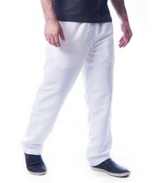 WHITE TACTEL UNIFORM PANTS - 白色 - 查看 4