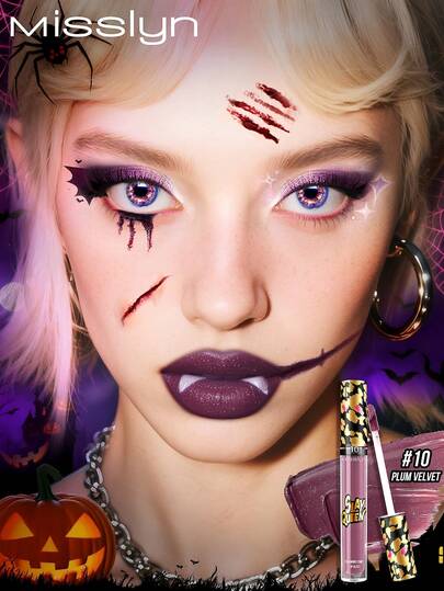  MISSLYN-Slay Queen 迷人彗星唇彩 唇彩 液体唇膏 闪光 闪耀 防晕染 透明成膜 全彩唇妆 显色度丰富 滋养持久 质地柔滑